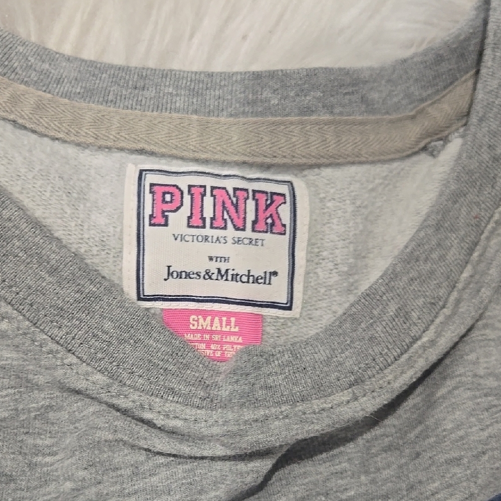 Blue and Gray Love Pink Outfit Set - Picture 2 of 5